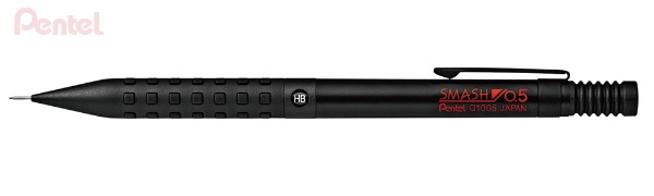 [Pentel]스매쉬 블랙 0.5mm 샤프 (Q1005)